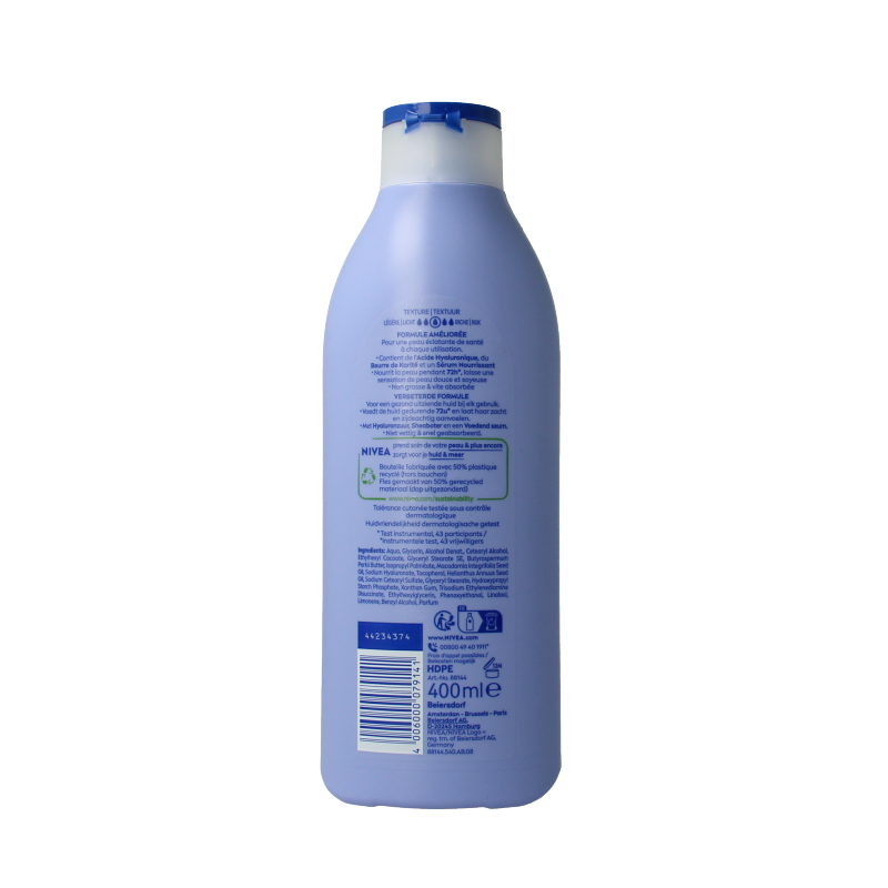 Nivea Bodymilk zijdezacht 400 Milliliter