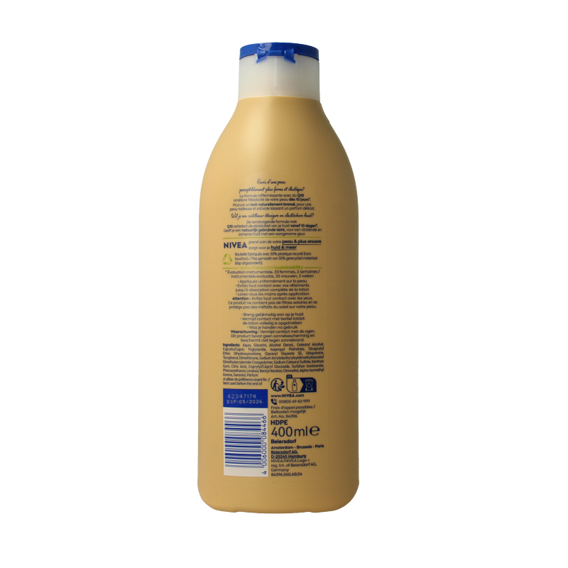 Nivea Bodylotion Q10 firming & bronze 400 Milliliter