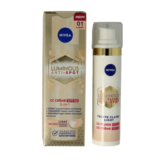 Nivea Cellular luminous 630 fluid light SPF30 40 Milliliter
