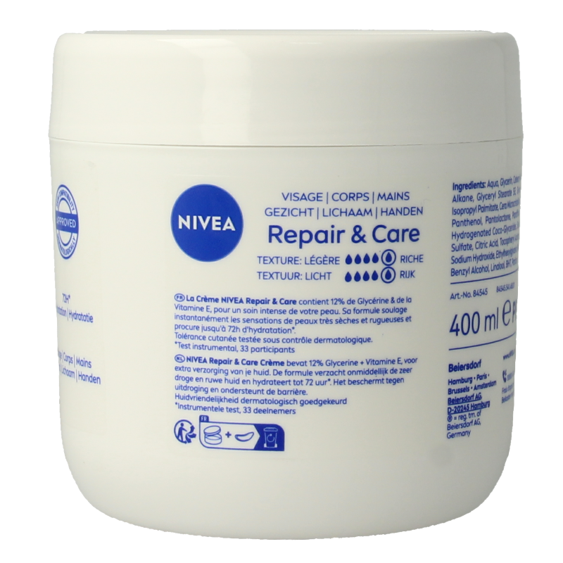 Nivea Bodycreme repair & care intens 400 Milliliter
