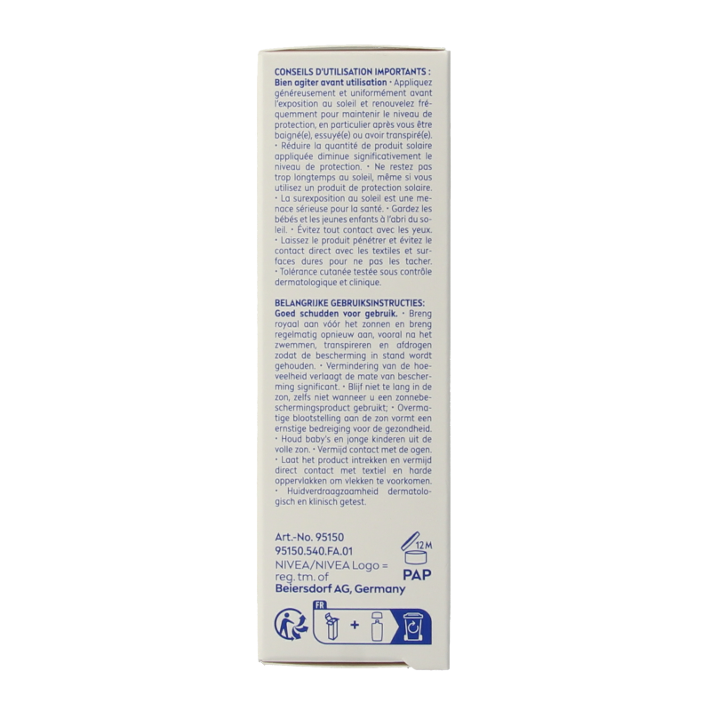 Nivea Sun face daily fluid SPF50+ 40 Milliliter