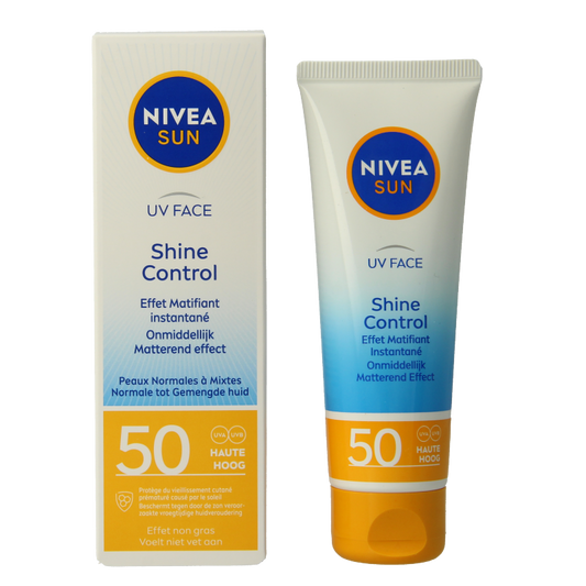 Nivea Sun uv face shine control SPF50 50 Milliliter