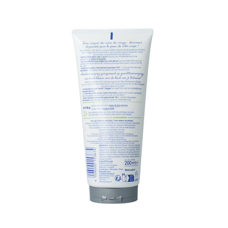 Nivea Q10 Firming body serum lotion 200 Milliliter