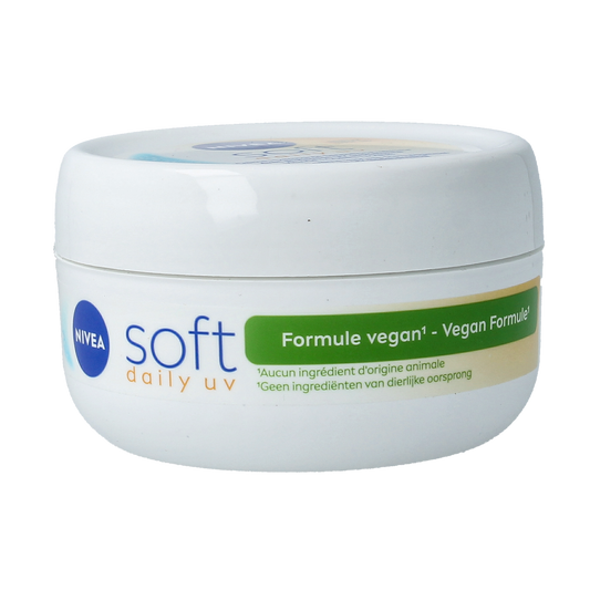 Nivea Bodycreme soft daily UV SPF15 200.00 Milliliter