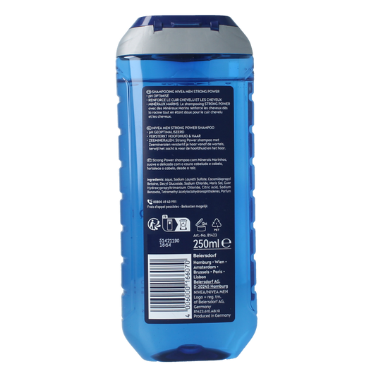 Nivea Men shampoo strong power 250 Milliliter