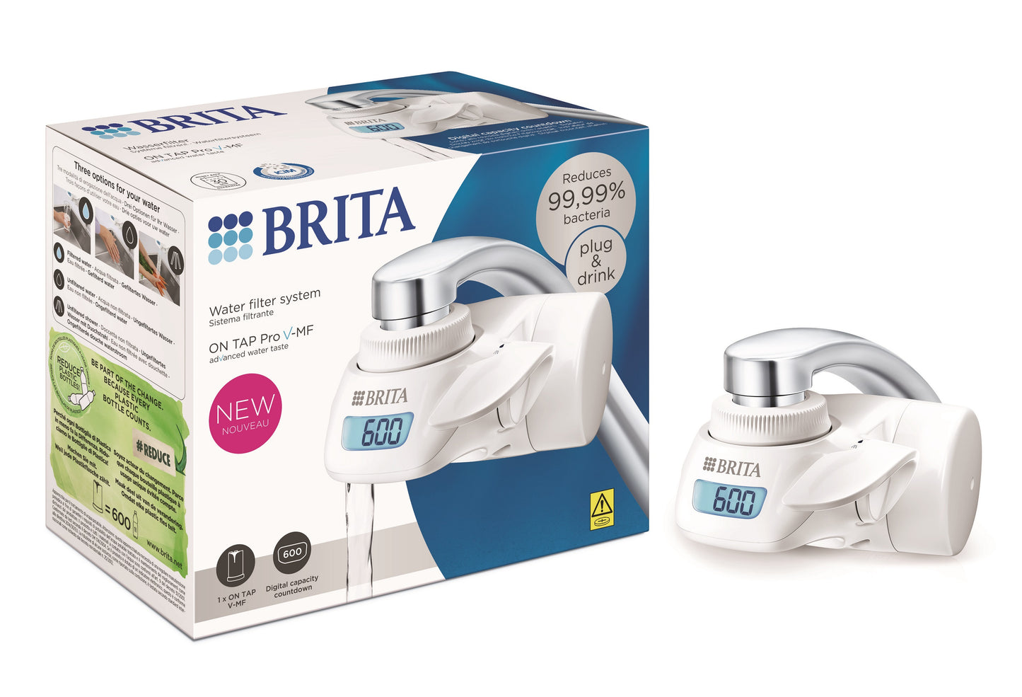 Brita Waterfiltersysteem On Tap - voor op de kraan 1 Stuks