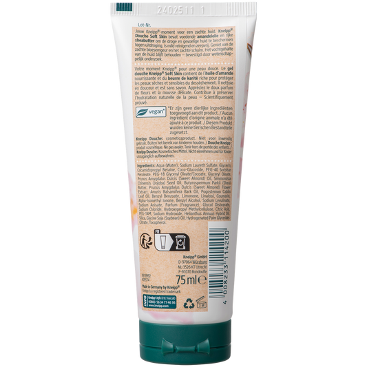 Kneipp Mini douchegel Soft Skin 75.00 Milliliter