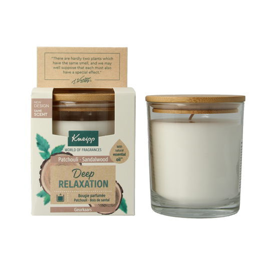 Kneipp Geurkaars sandelwood patchouli 145 Gram
