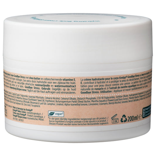 Kneipp Goodbye stress body cream 200.00 Milliliter