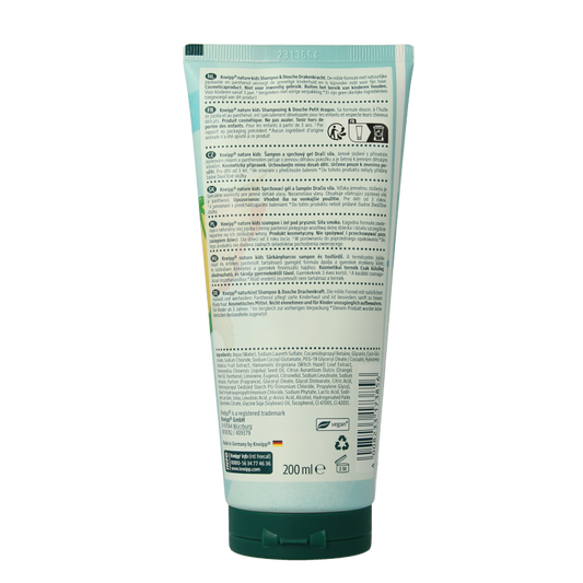 Kneipp Kids shampoo/douche drakenkracht 200 Milliliter