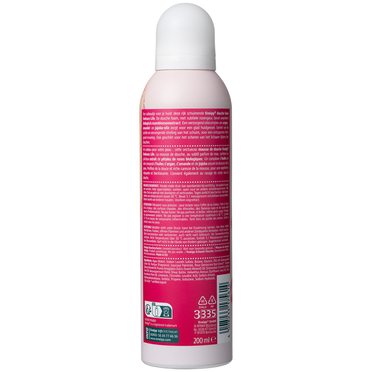 Kneipp Douche foam Embrace Life 200.00 Milliliter