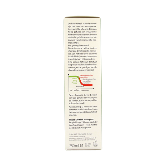 Plantur39 Caffeine shampoo fijn haar 250 Milliliter