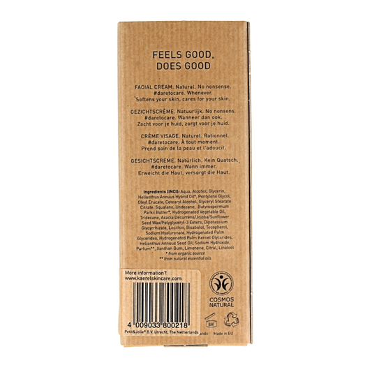 Kaerel Skin care gezichtscreme 75 Milliliter