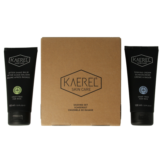 Kaerel Skin care shavingset scheercreme & aftershave 1 Set