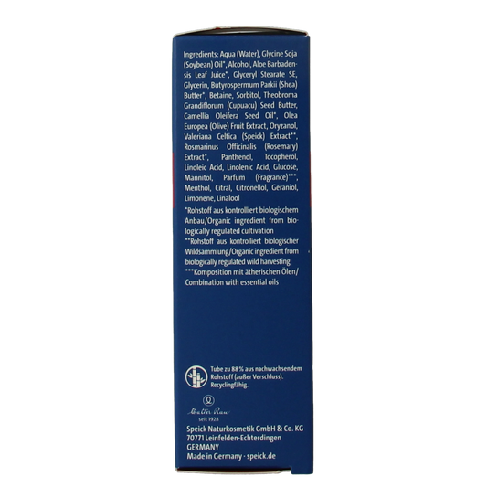 Speick Men intensive cream 50.00 Milliliter