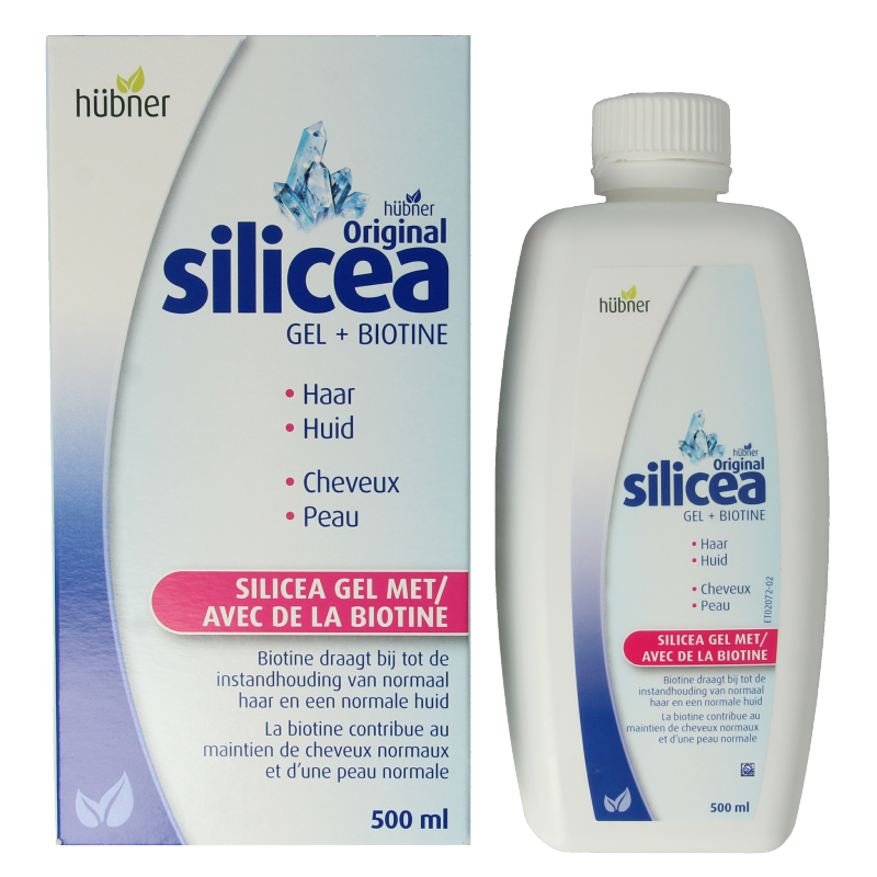 Hubner Silicea silicium gel + biotine 500 Milliliter