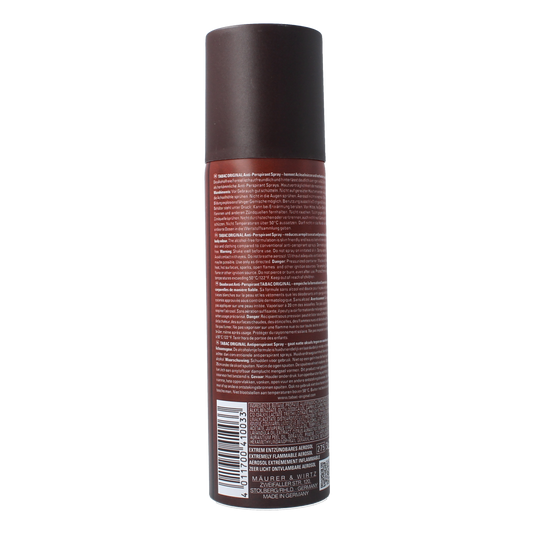Tabac Original anti perspirant spray 200.00 Milliliter
