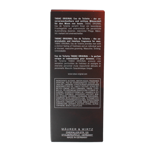 Tabac Original eau de toilette natural spray 100.00 Milliliter