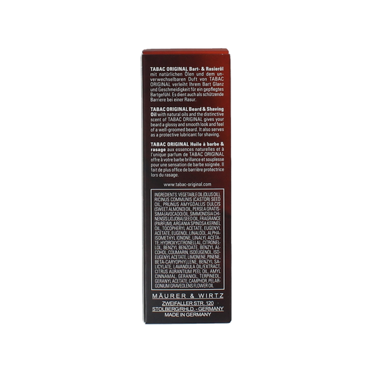 Tabac Original baard & scheerolie 50.00 Milliliter