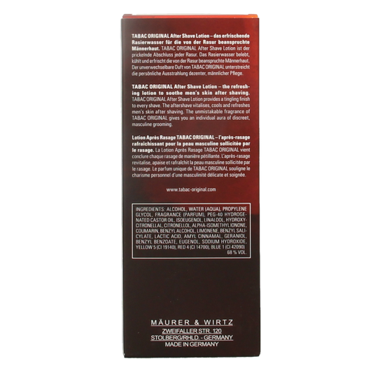 Tabac Original aftershave lotion 100 Milliliter