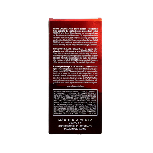 Tabac Original caring soft aftershave balm 75 Milliliter