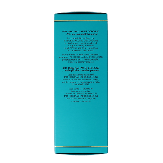 4711 Eau de cologne molanus bottle in folding box 150.00 Milliliter