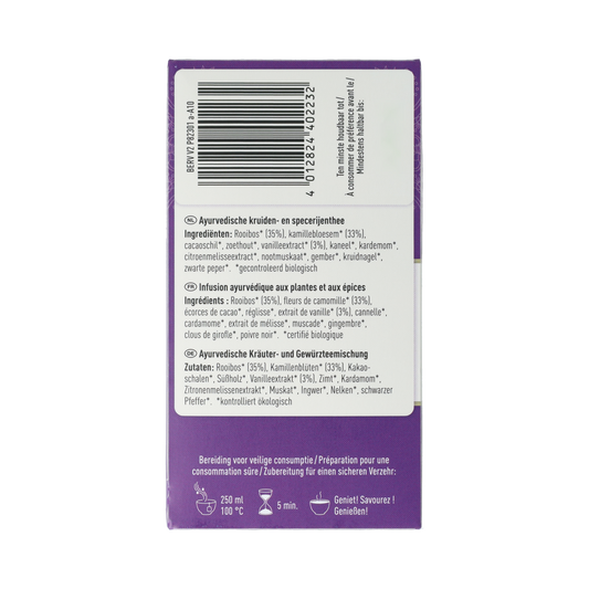 Yogi Tea Bedtime rooibos vanille bio 17.00 Zakjes