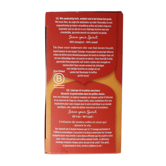 Yogi Tea tangy blood orange bio 17 Zakjes