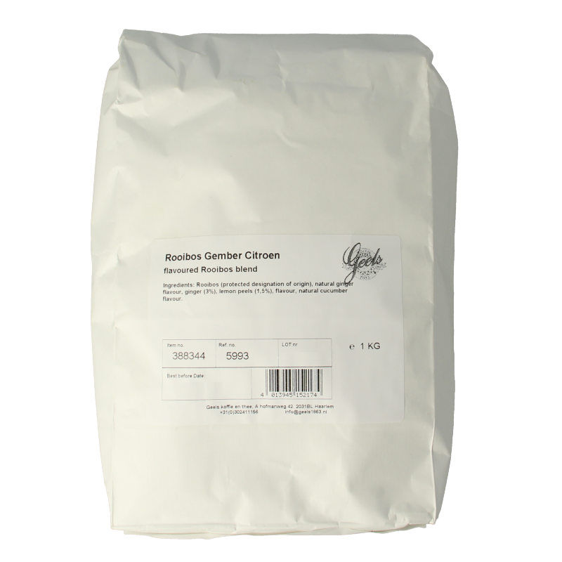 Geels Rooibos gember citroen 1 Kilogram