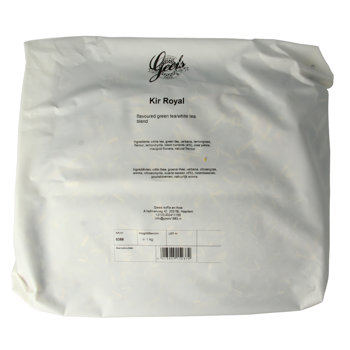Geels Kir royal witte thee 1 Kilogram