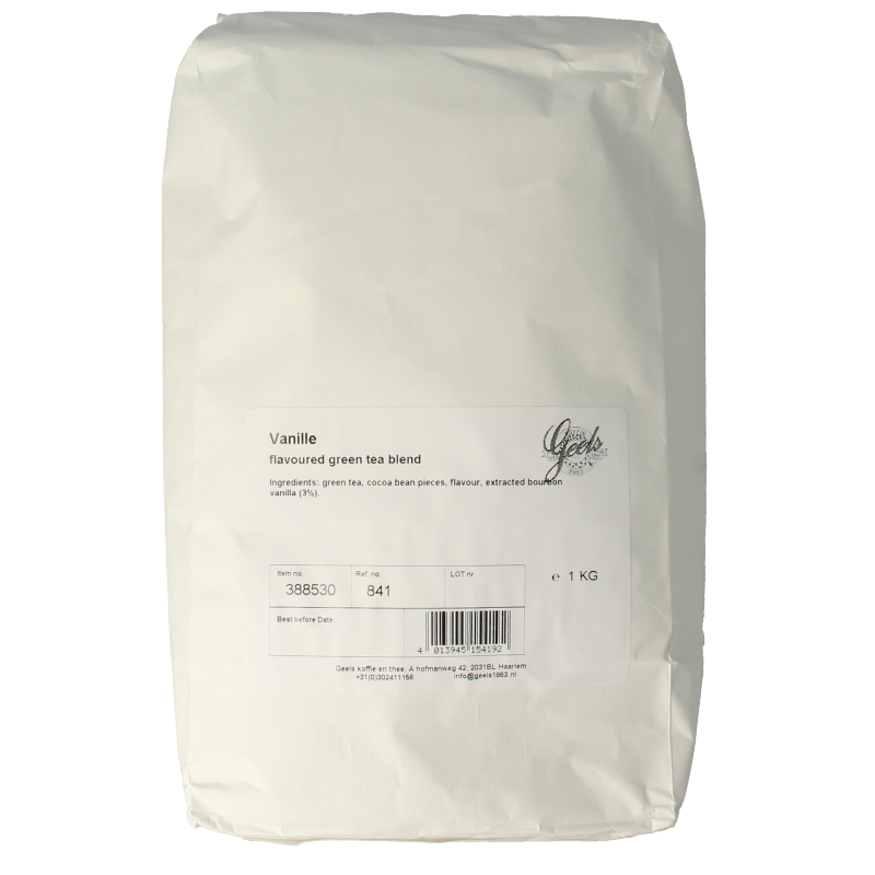 Geels Groene thee vanille 1 Kilogram