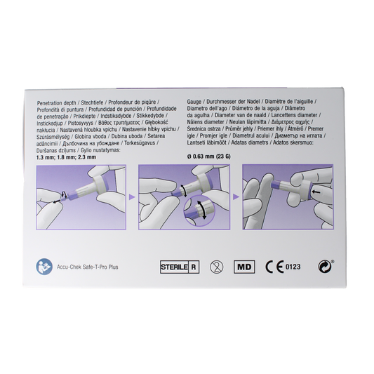 Accu-Chek Safe T-pro plus lancetten 200.00 Stuks
