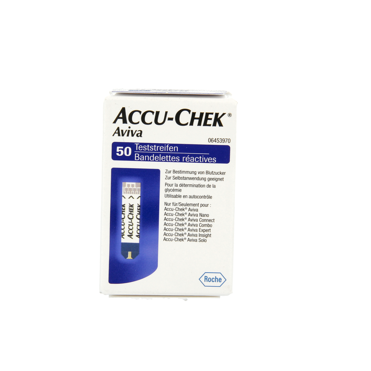 Accu-Chek Aviva strip noncode 50.00 Stuks