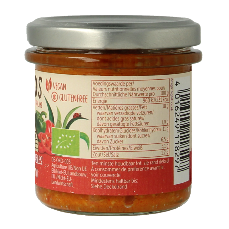 Allos Farm vegetables pepper trio bio 135 Gram