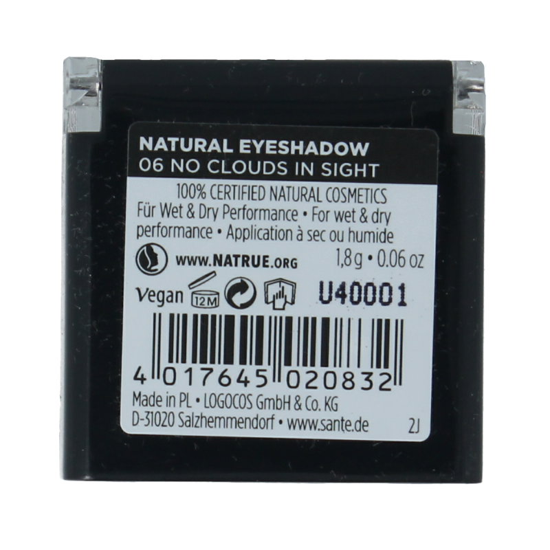 Sante Eyeshadow naturel 06 no clouds in sight 1.8 Gram