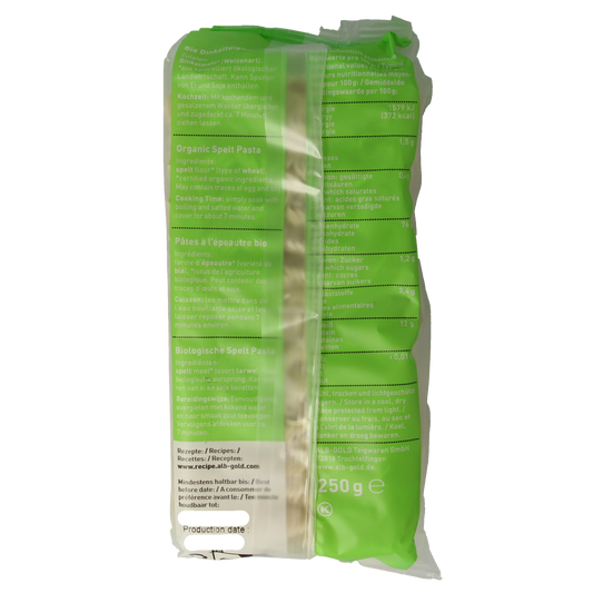 Alb Natur Spelt mie noodles bio 250.00 Gram