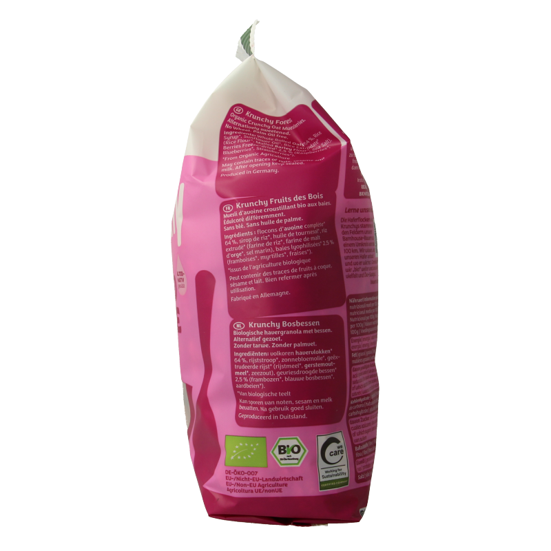 Barnhouse Krunchy pur bosbes bio 375 Gram