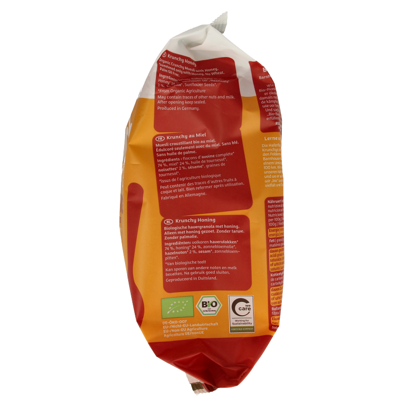 Barnhouse Krunchy honing bio 600 Gram