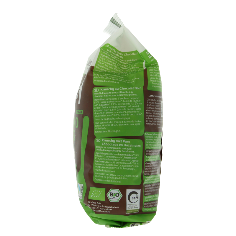 Barnhouse Krunchy choco noten bio 375 Gram