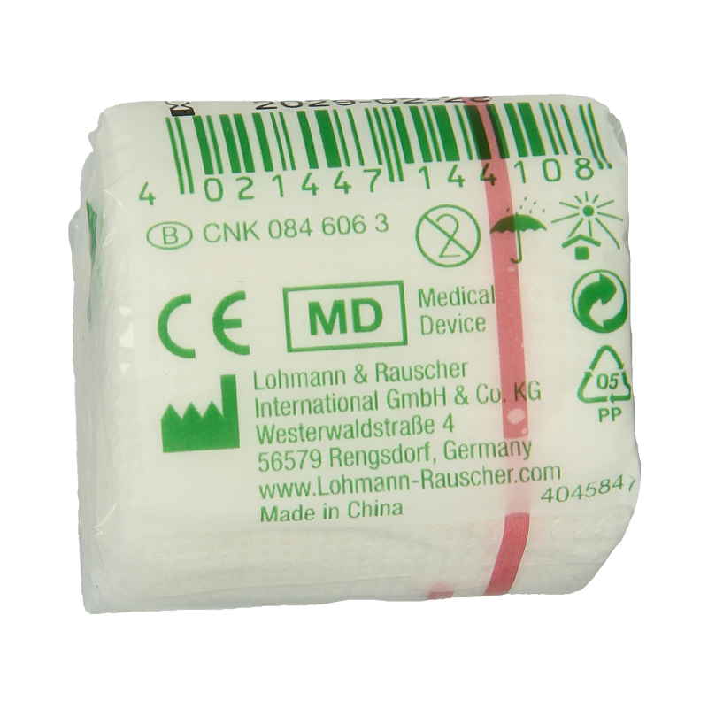 Mollelast Elastisch hydrofiel windsel 4m x 4cm 1 Stuks