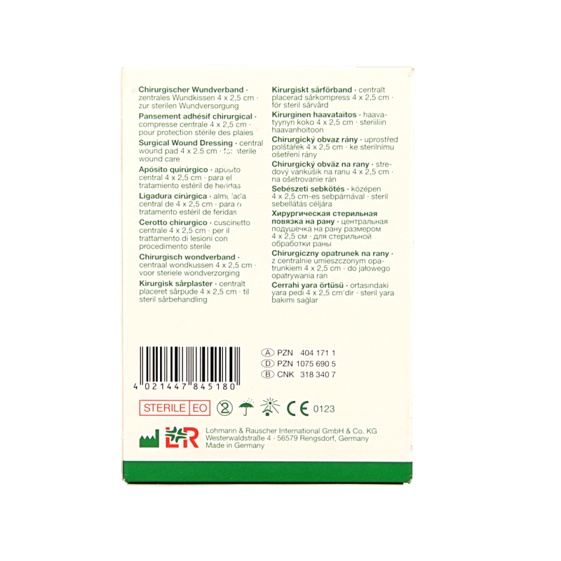 Curapor Wondpleister 7 x 5cm steriel 5 Stuks