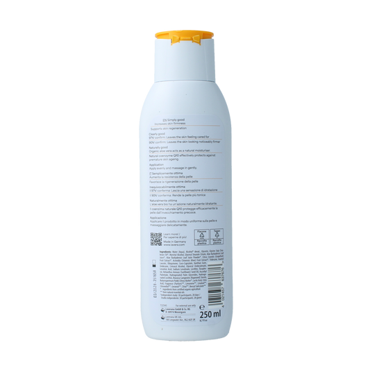 Lavera Basis Sensitiv bodylotion firming bio EN-IT 250.00 Milliliter