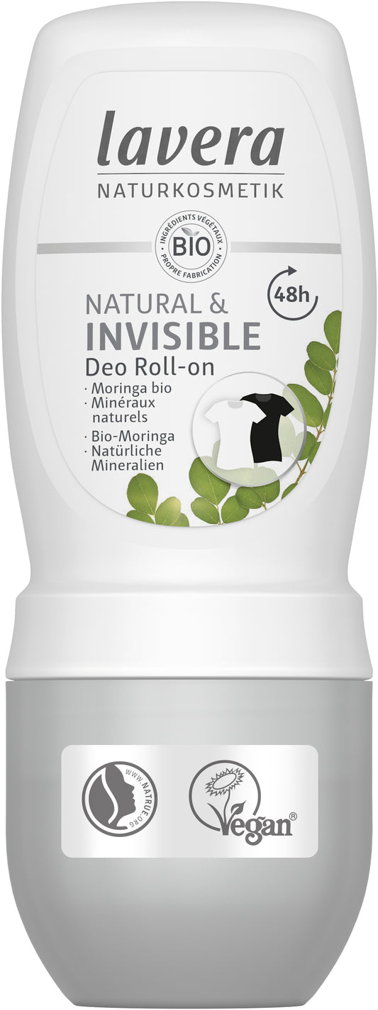 Lavera Deodorant roll-on natural & invisible bio 50 Milliliter