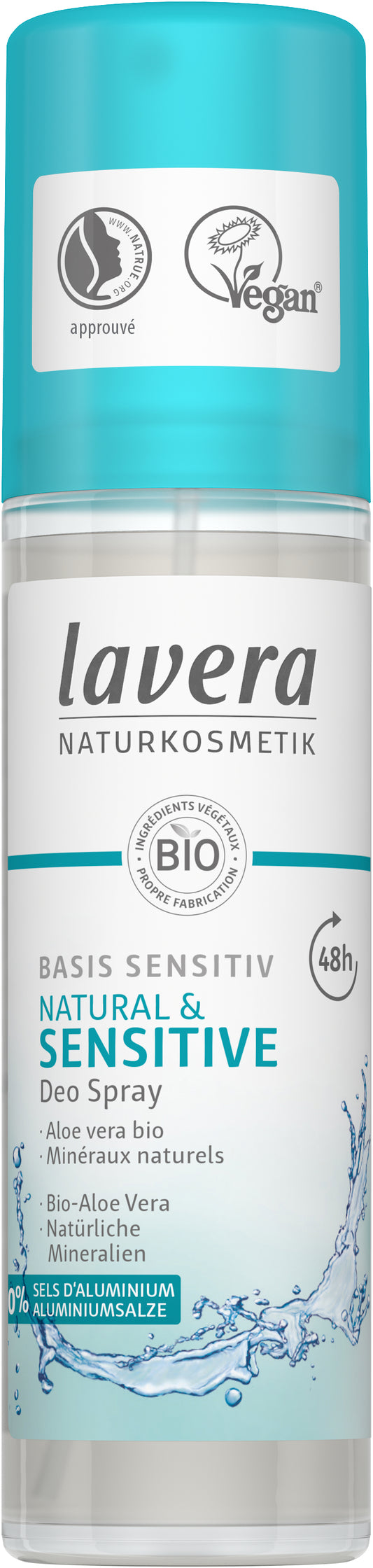 Lavera Deodorant spray basis sensitiv bio 75 Milliliter