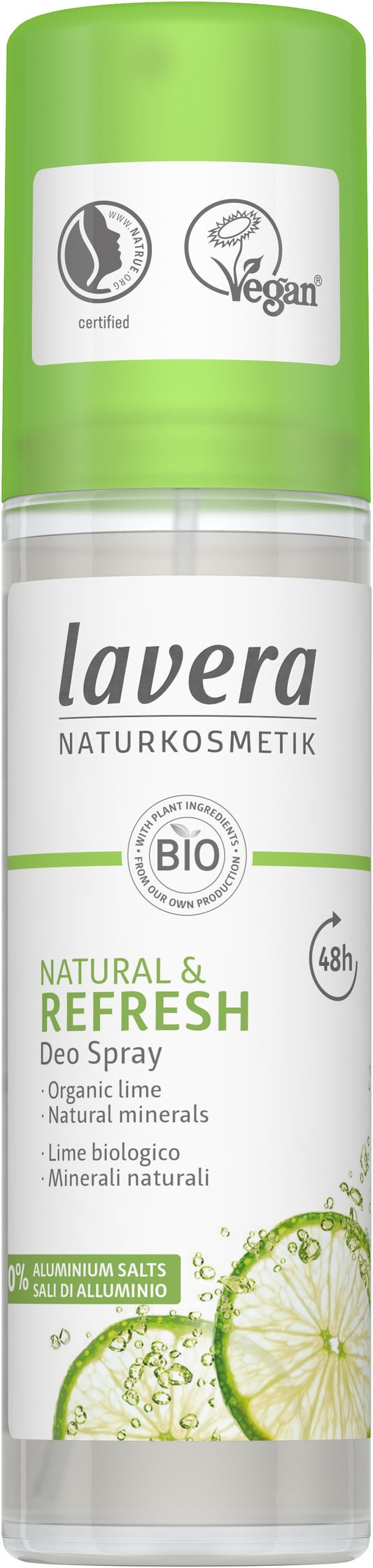 Lavera Deodorant spray natural & refresh bio 75 Milliliter
