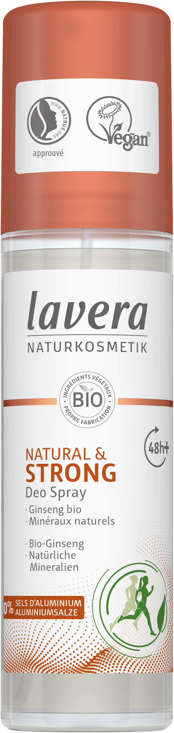 Lavera Deodorant spray natural & strong bio 75 Milliliter