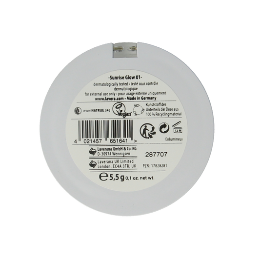 Lavera Soft glow highlighter sunrise glow 01 5.5 Gram