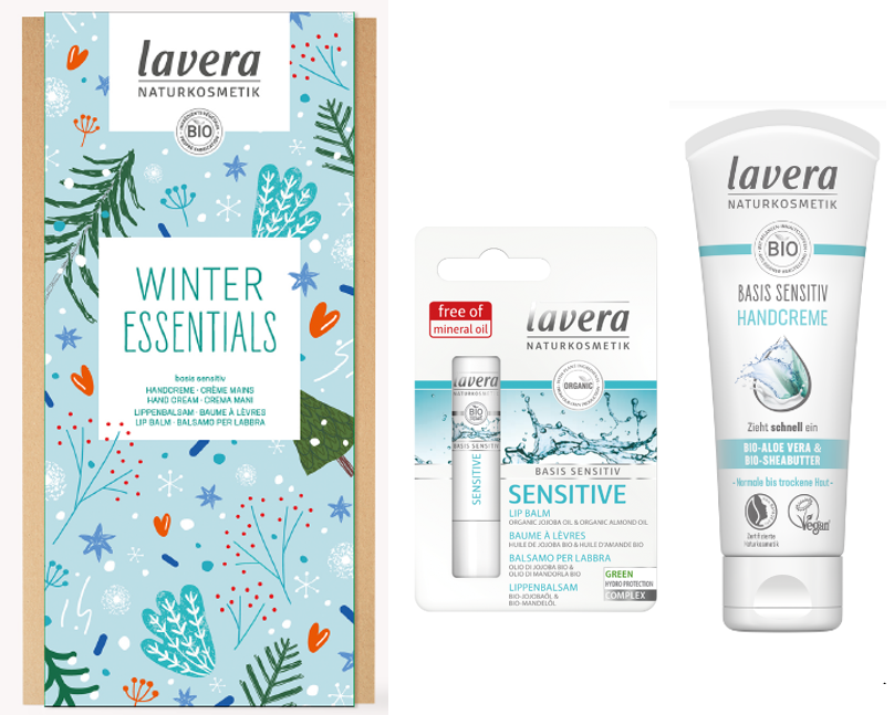 Lavera Basis sensitiv winter essentials giftset 1 Stuks