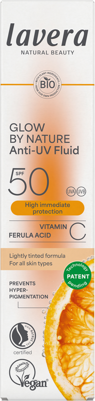 Lavera Glow by nature anti-UV fluid SPF50 40 Milliliter