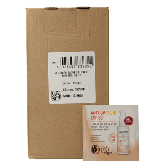 Lavera Anti UV fluid sample 100 Sachets